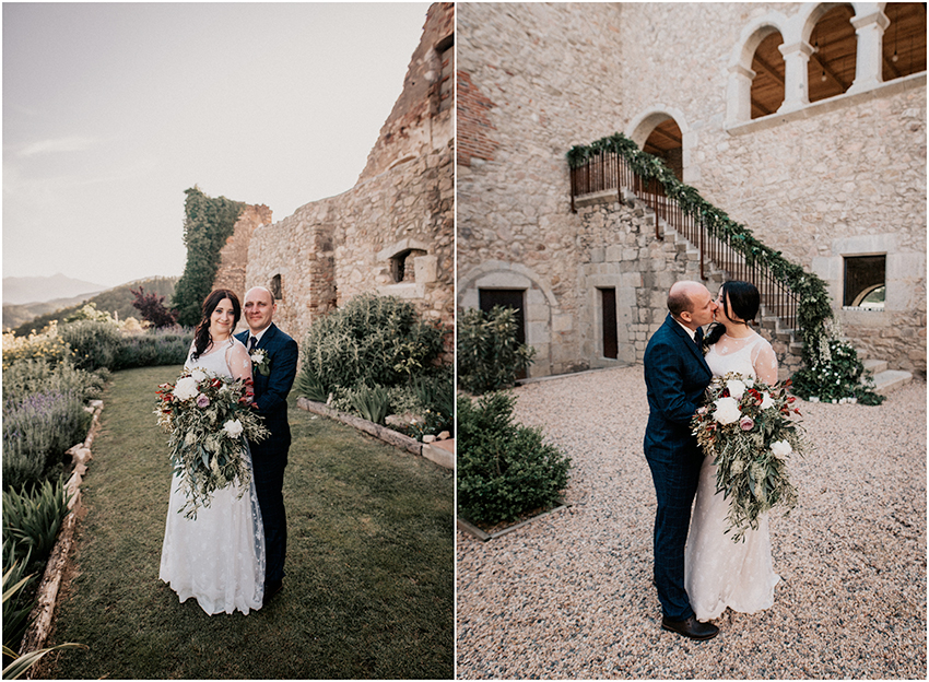 Wedding in a castle in Catalonia