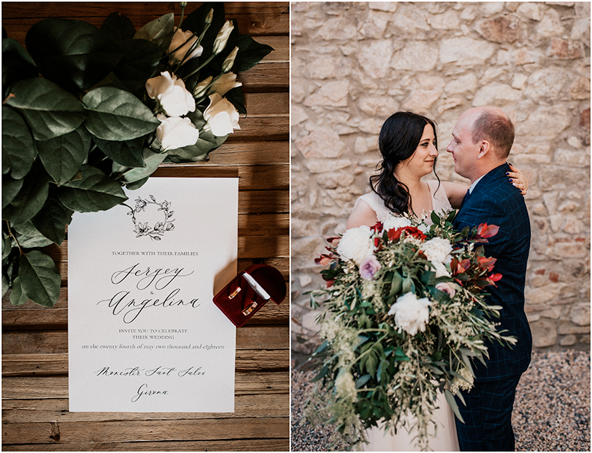 Wedding in a castle in Catalonia