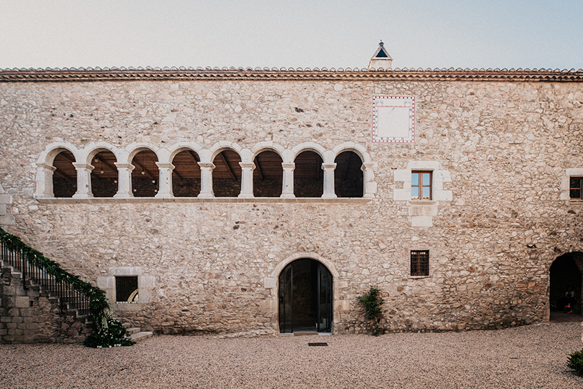 Wedding in a castle in Catalonia