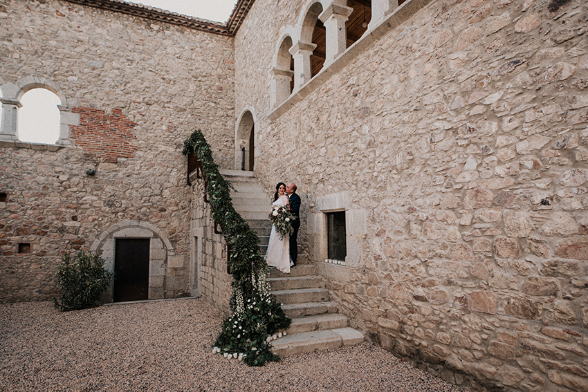 Wedding in a castle in Catalonia