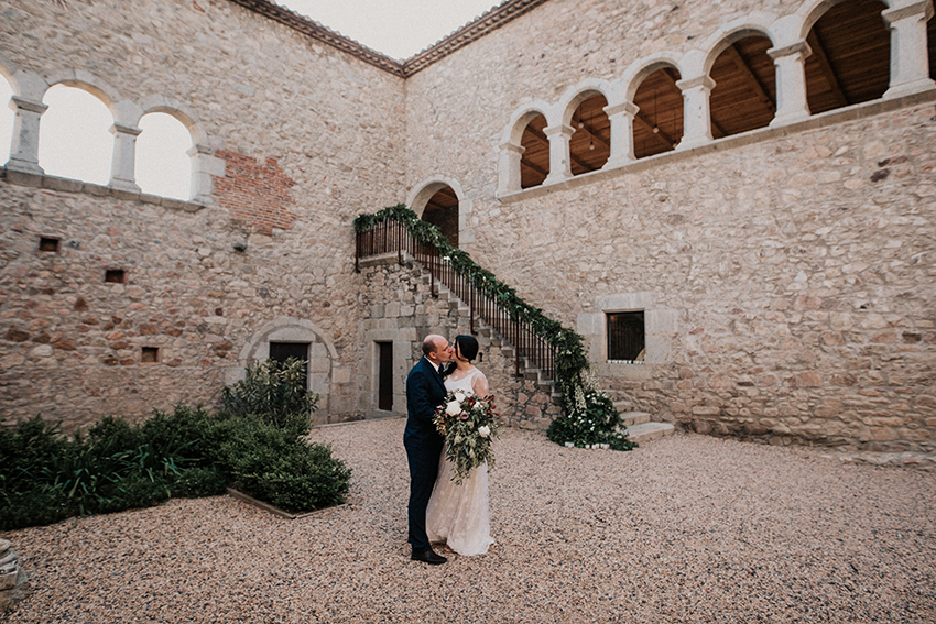 Wedding in a castle in Catalonia