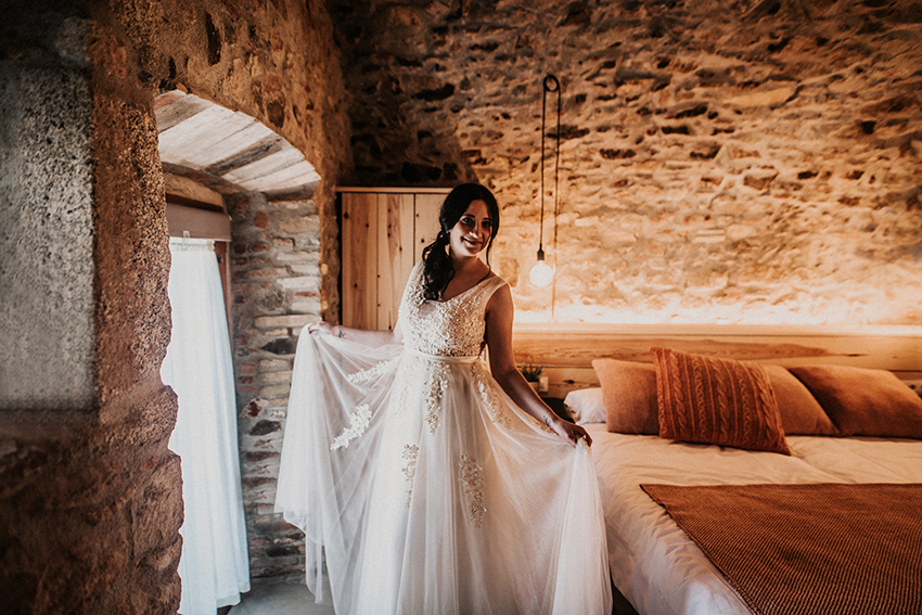 Wedding in a castle in Catalonia