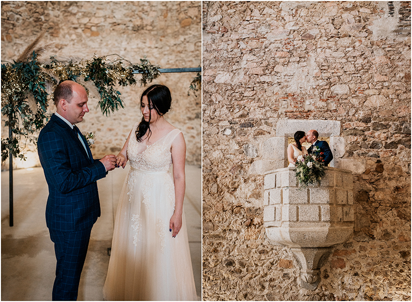 Wedding in a castle in Catalonia