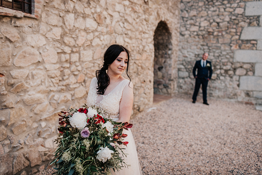 Wedding in a castle in Catalonia