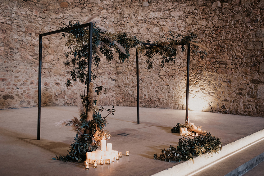 Wedding in a castle in Catalonia