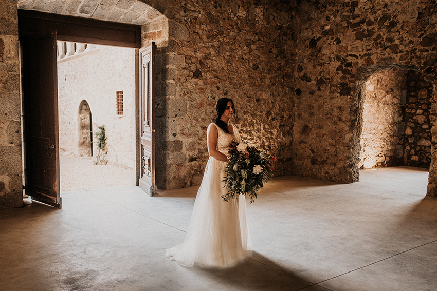 Wedding in a castle in Catalonia