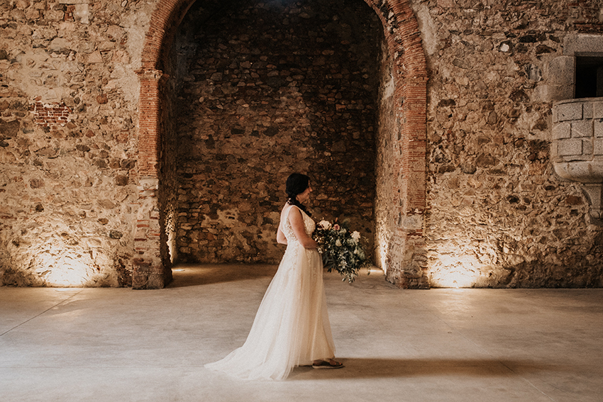 Wedding in a castle in Catalonia