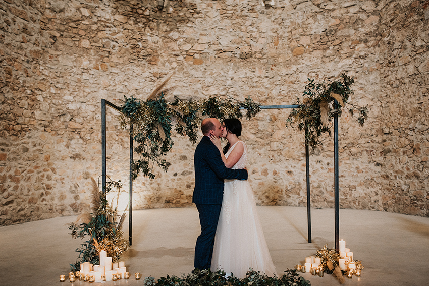 Wedding in a castle in Catalonia