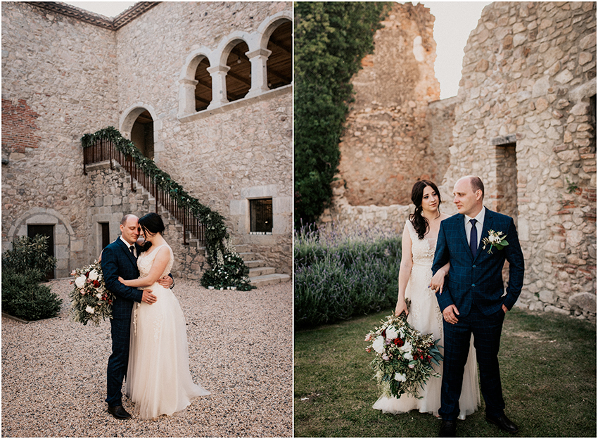 Wedding in a castle in Catalonia