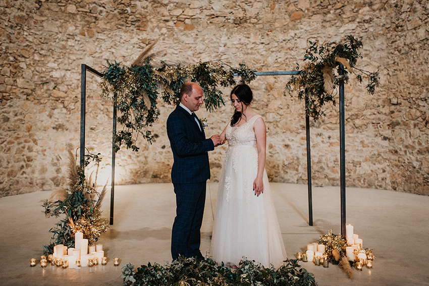 Wedding in a castle in Catalonia