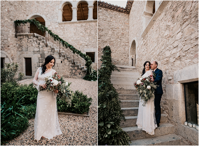 Wedding in a castle in Catalonia