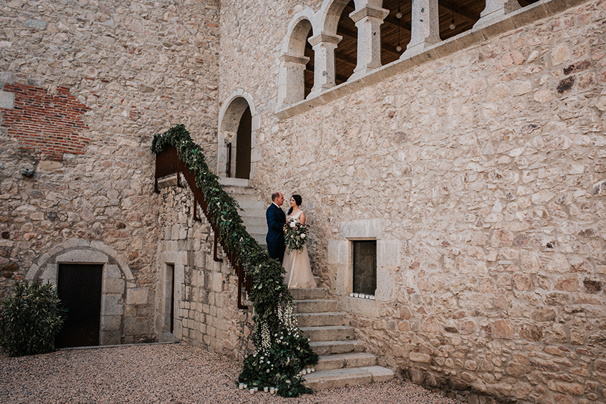 Wedding in a castle in Catalonia