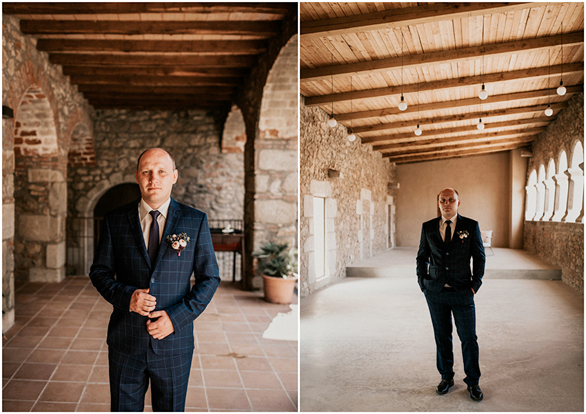 Wedding in a castle in Catalonia