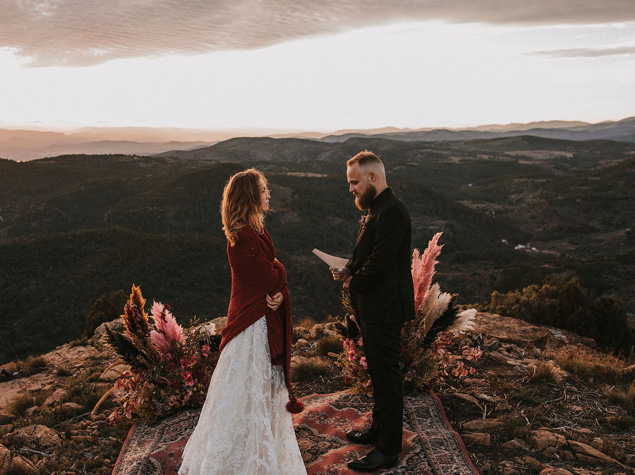 A nature lover’s dream elopement in the Spanish mountains