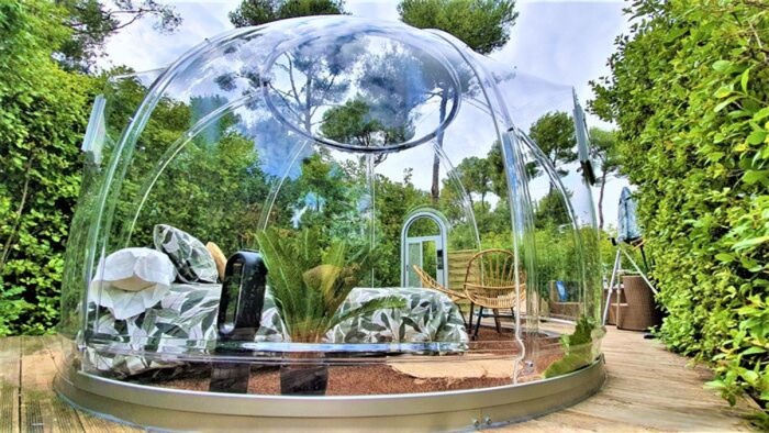 Hoteles burbuja en Europa / Foto vía Attrape Rêves