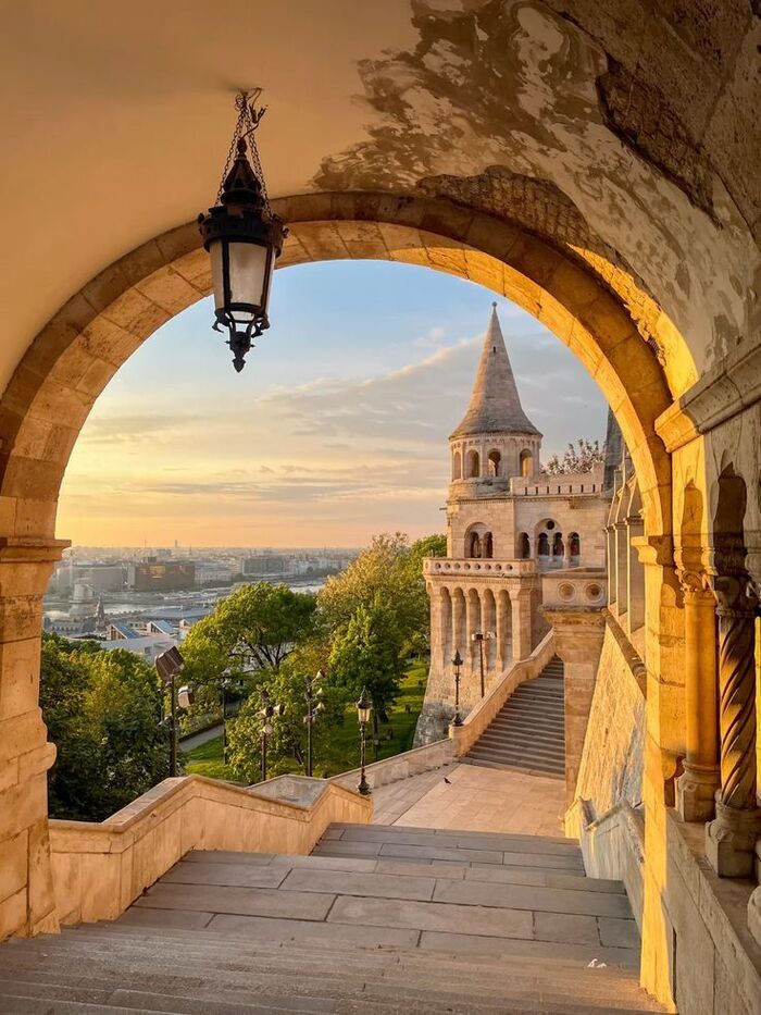 Предложение руки и сердца в Будапеште / Фото: Pinterest