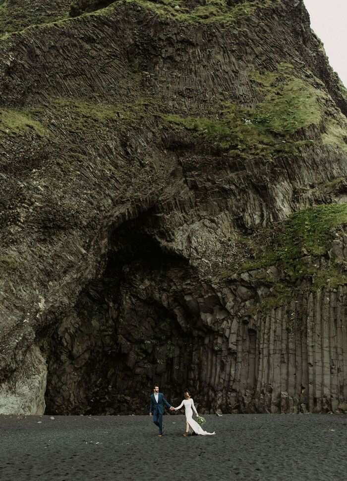 Bodas elopement en Islandia / Foto vía Pinterest