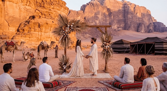 Bodas en desiertos del mundo / Foto vía Perfect Venue