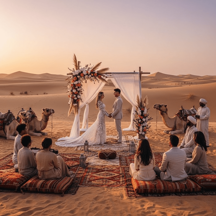 Свадьбы в пустынях мира / Фото предоставлено Perfect Venue Свадьбы в пустынях мира / Фото предоставлено Perfect Venue