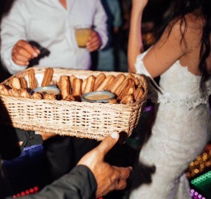 Banquete de boda español