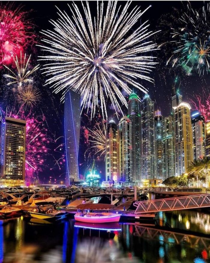 Dubai en fin de año - Photo vía: Pamela Lowrance