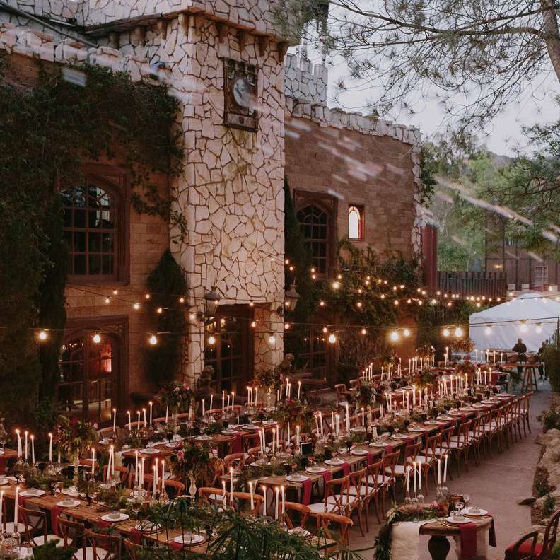 Photos of 'Harry Potter' Wedding Looks Like It Was Held at Hogwarts