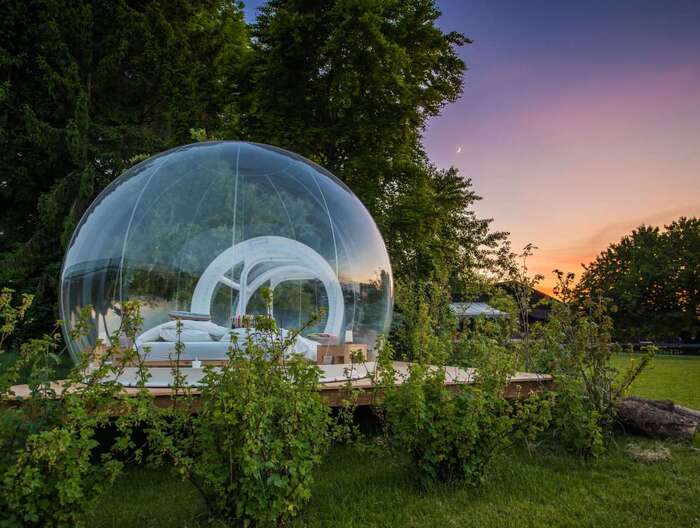 Hoteles burbuja en Europa / Foto vía Pinterest