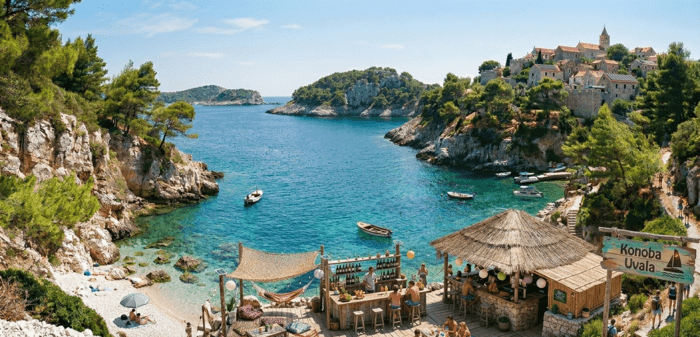 Хорватские пляжи как идеальное место для романтического свидания / Фото предоставлено Perfect Venue