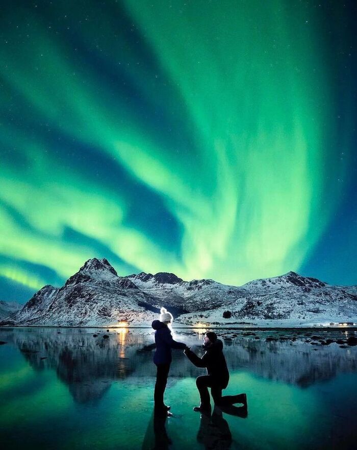 Предложение руки и сердца в Рованиеми / Фото через Pinterest Предложение руки и сердца в Рованиеми / Фото через Pinterest