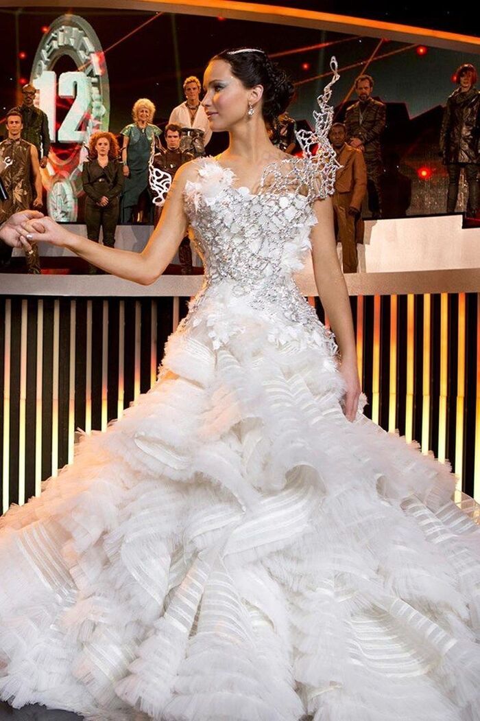 Vestido de novia de película / Foto vía Pinterest