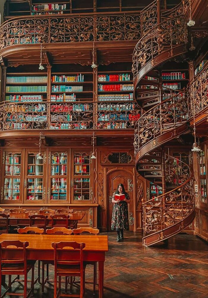 Mejores bibliotecas Europeas / Foto vía Pinterest 
