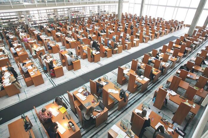 Mejores bibliotecas Europeas / Foto vía Pinterest 