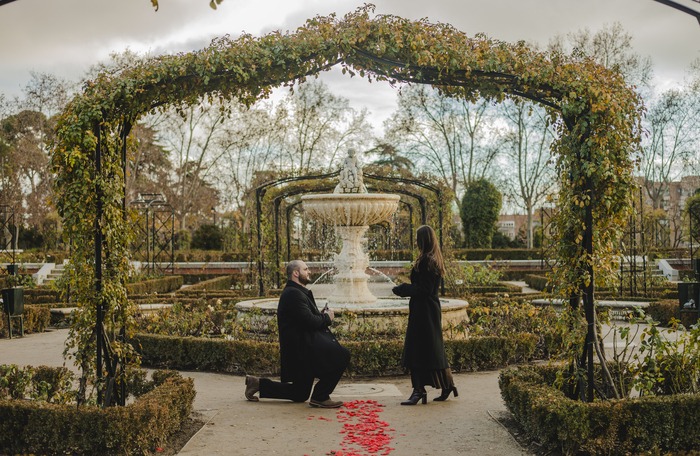 Pedida de mano en monumentos históricos / Foto vía Natalia Ortiz Events
