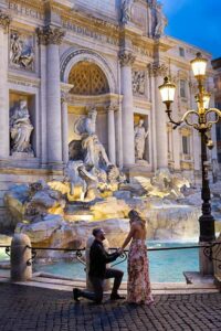 Demande de mariage à Rome / Photo via Pinterest