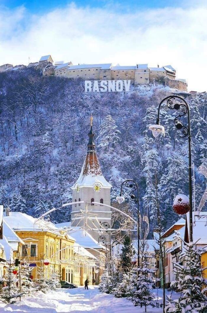 Castello di Râșnov / Foto via Pinterest 