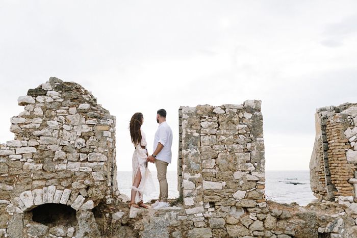 Sophia and George’s Tranquil Pre-Wedding Shoot in Preveza, Greece - Perfect Venue