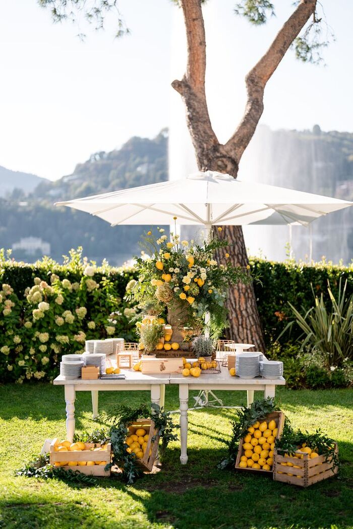 Свадьба в итальянском стиле / Фото через Pinterest