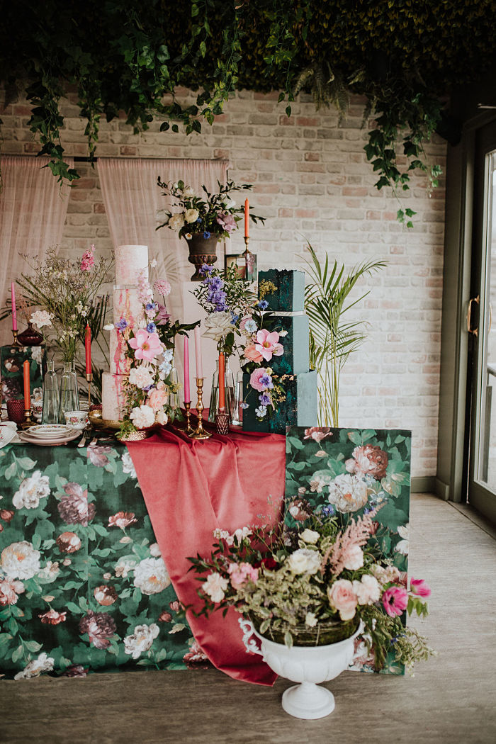 Take a Look at This Beautiful Botanical Wedding Surrounded by Flowers in Manchester, England - Perfect Venue