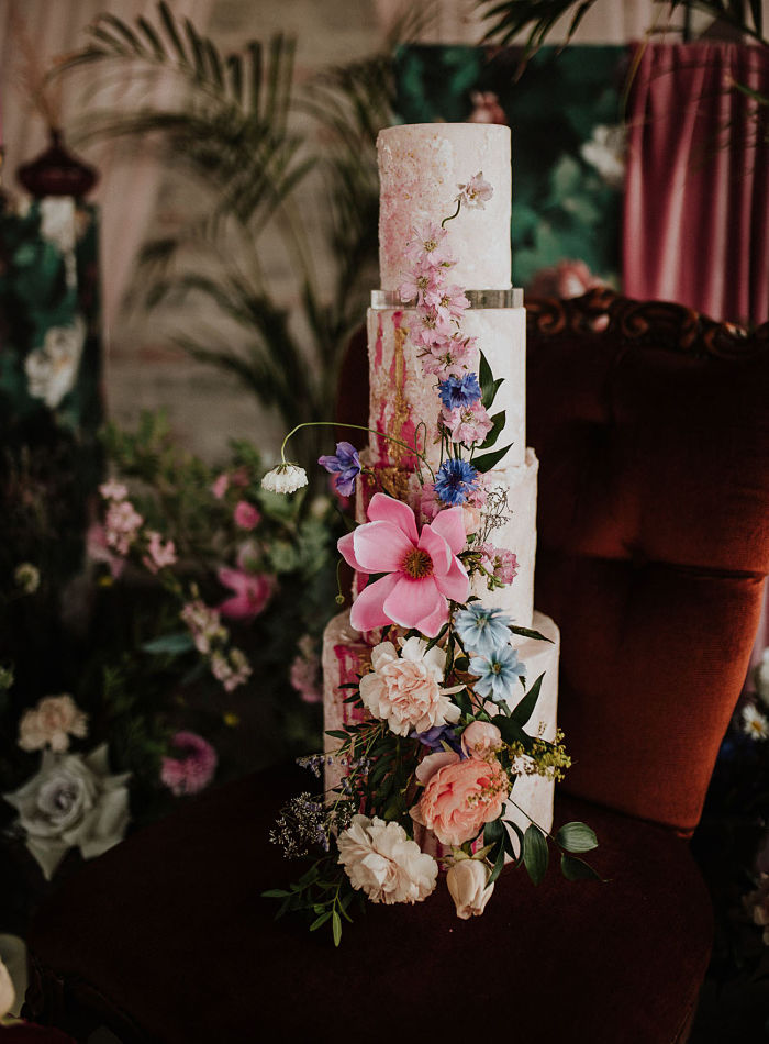 Take a Look at This Beautiful Botanical Wedding Surrounded by Flowers in Manchester, England - Perfect Venue