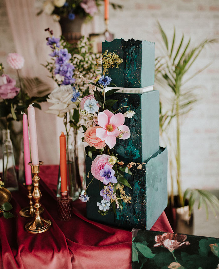 Take a Look at This Beautiful Botanical Wedding Surrounded by Flowers in Manchester, England - Perfect Venue