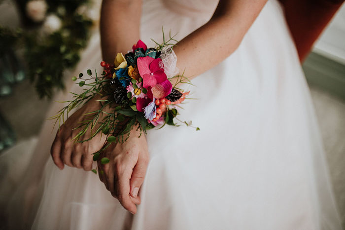 Take a Look at This Beautiful Botanical Wedding Surrounded by Flowers in Manchester, England - Perfect Venue