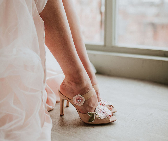 Take a Look at This Beautiful Botanical Wedding Surrounded by Flowers in Manchester, England - Perfect Venue