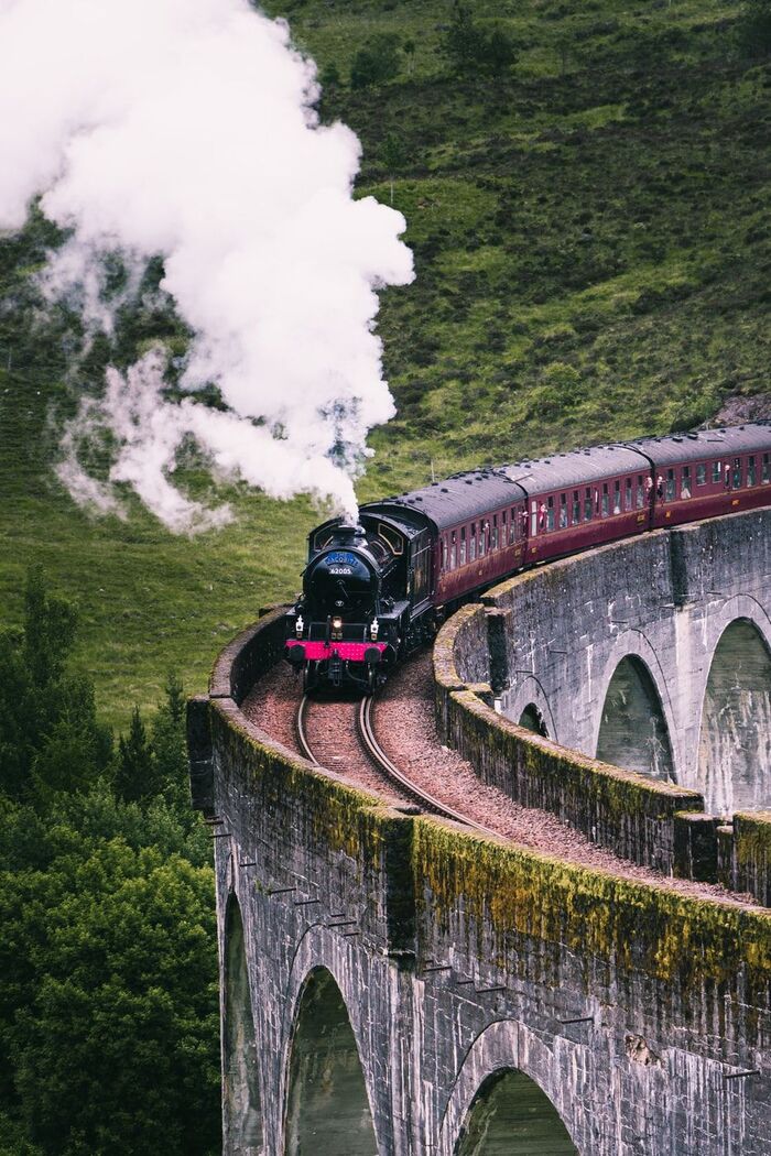 Proposal by train in Europe / Photo via Pinterest