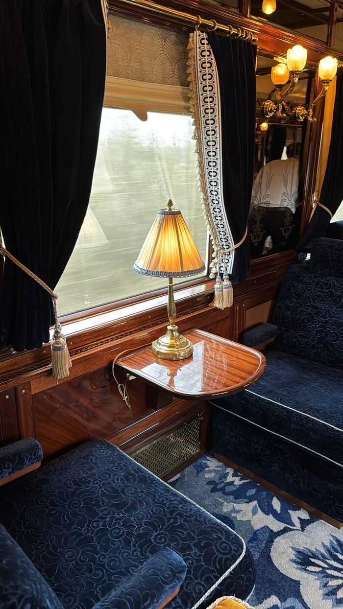 Honeymoons on a Luxury Train / Photo via Pinterest