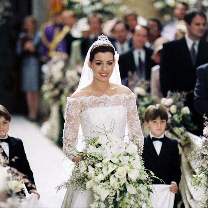 Vestido de novia de película / Foto vía Pinterest