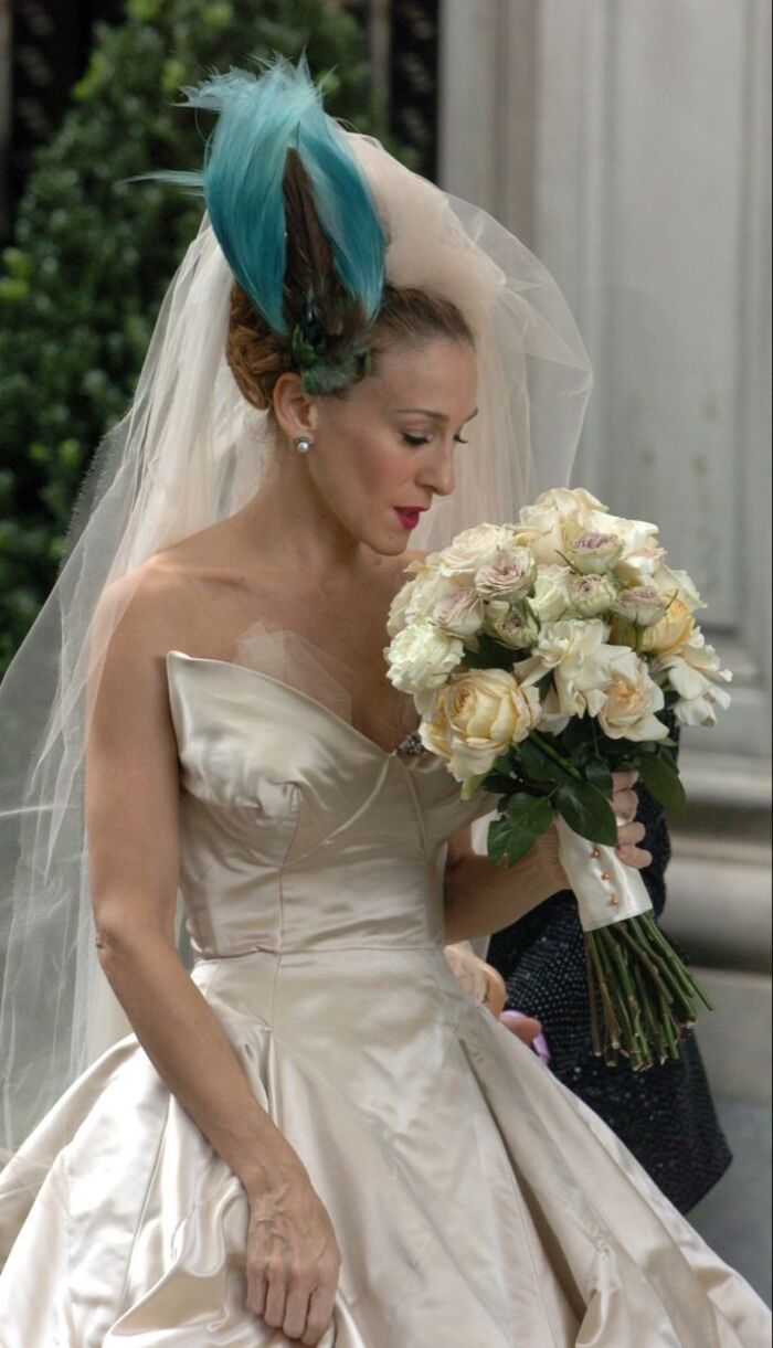 Vestido de novia de película / Foto vía Pinterest