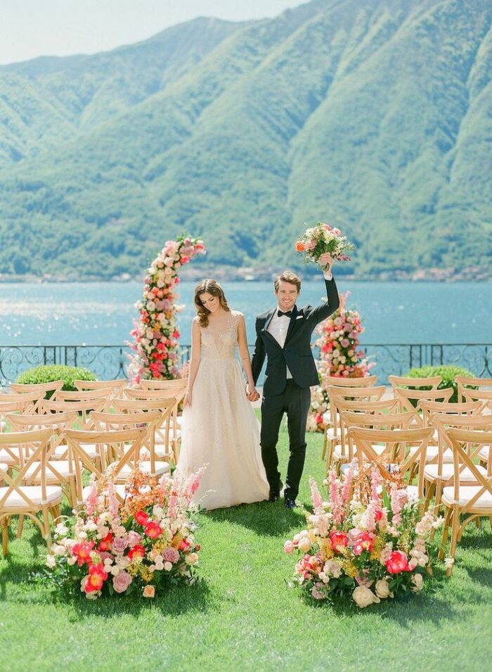 Combining the wedding with the honeymoon / Photo via Weddings and Events by Natalia Ortiz