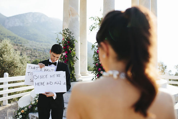 Wedding in Mallorca on a Marble Pavilion by the Sea - Perfect Venue