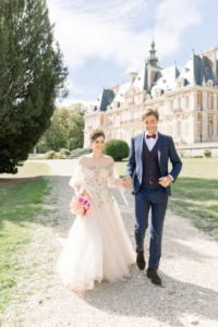 Mariage au château / Photo via Weddings and Events by Natalia Ortiz