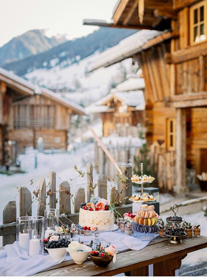 Vanessa and Dennis’ Snowy but Cosy Wedding in the Salzburg Mountains - Perfect Venue